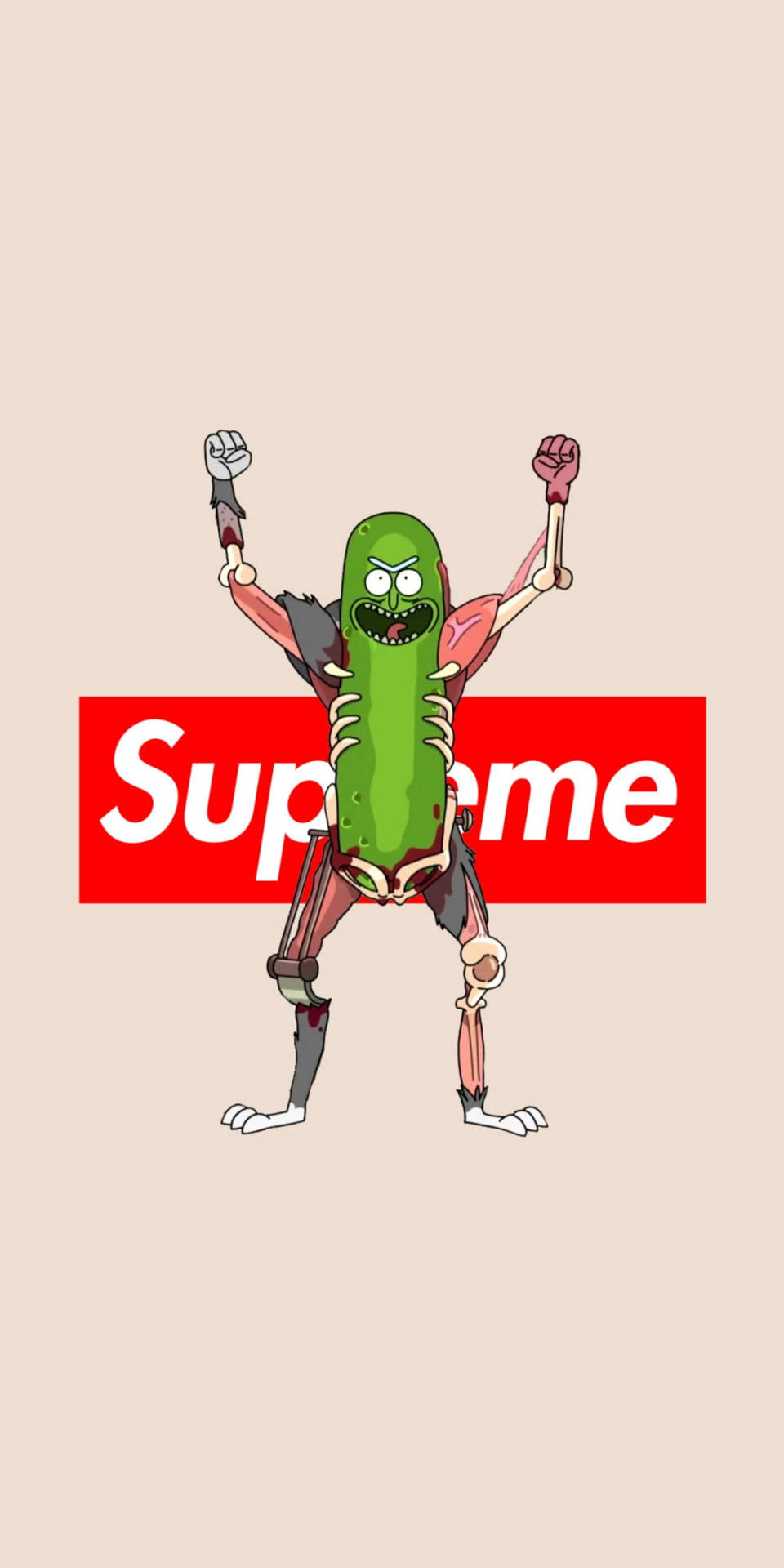 Supreme Pickle Rick