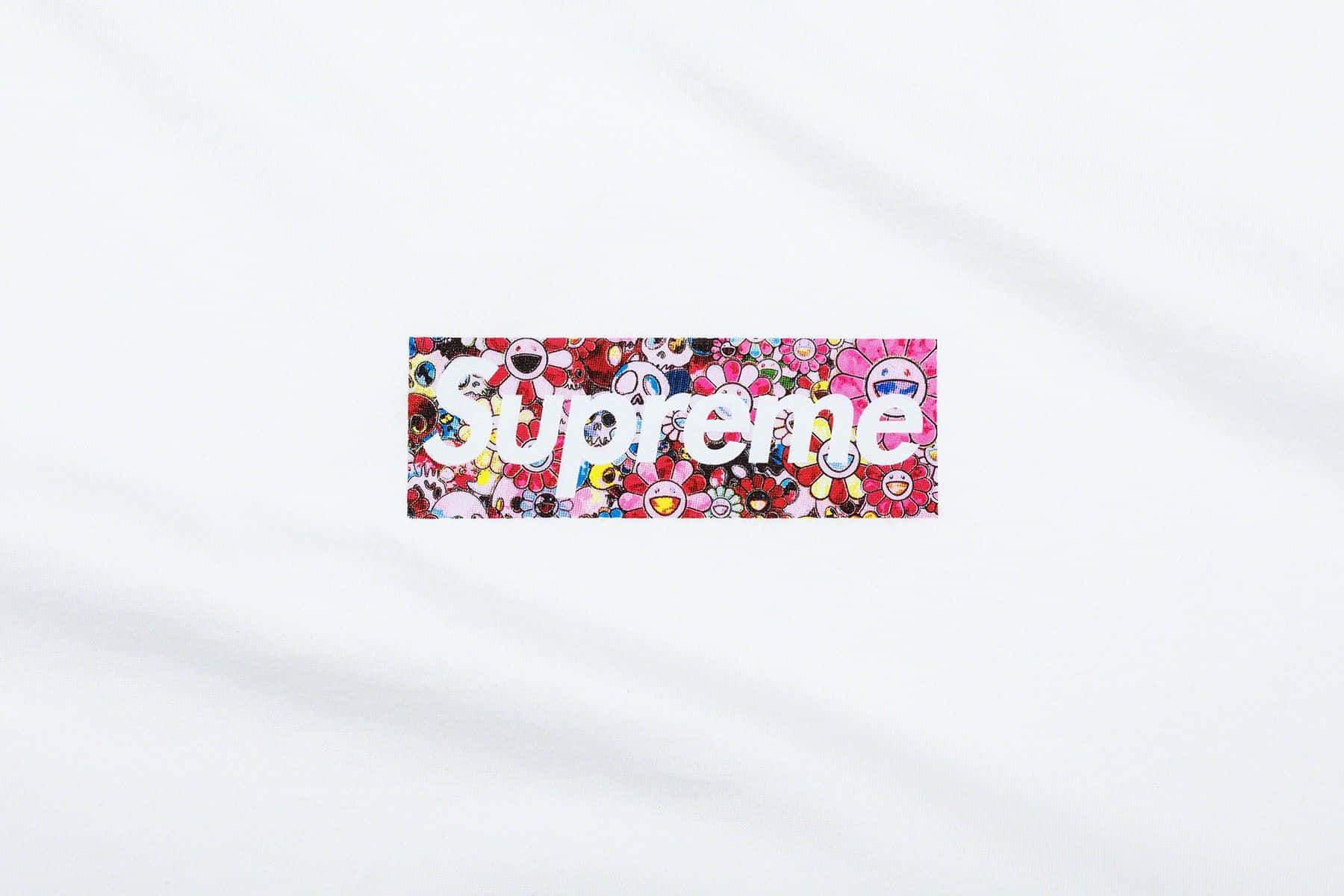 Supreme Tee White - Tees Background