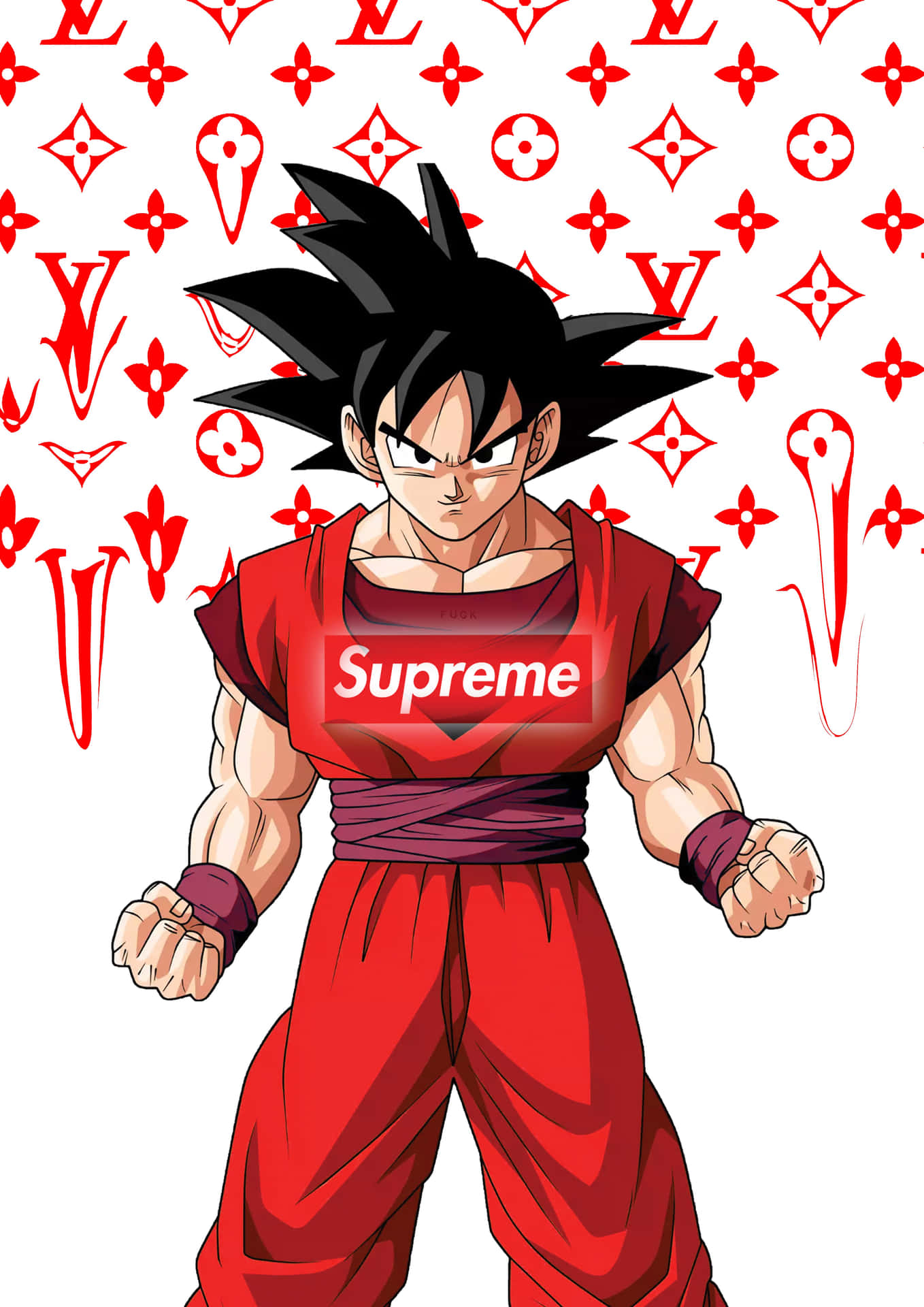 Supreme Vegeta Capturing His Strength Background