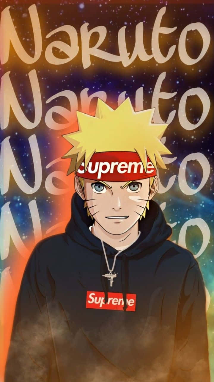 Supreme X Anime - Unstoppable Combination Background