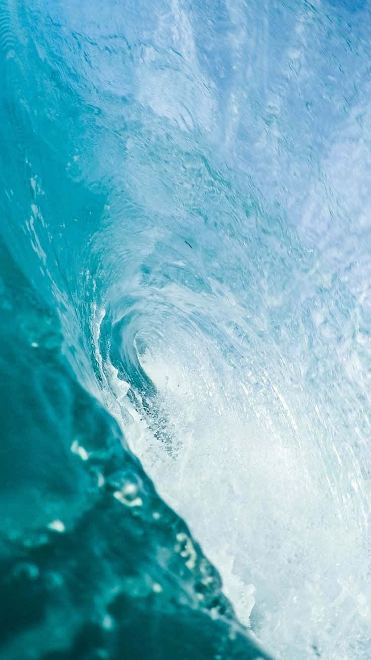 Surf The Waves With The New Wave Iphone! Background