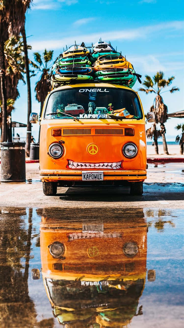 Surfboard Mini Bus