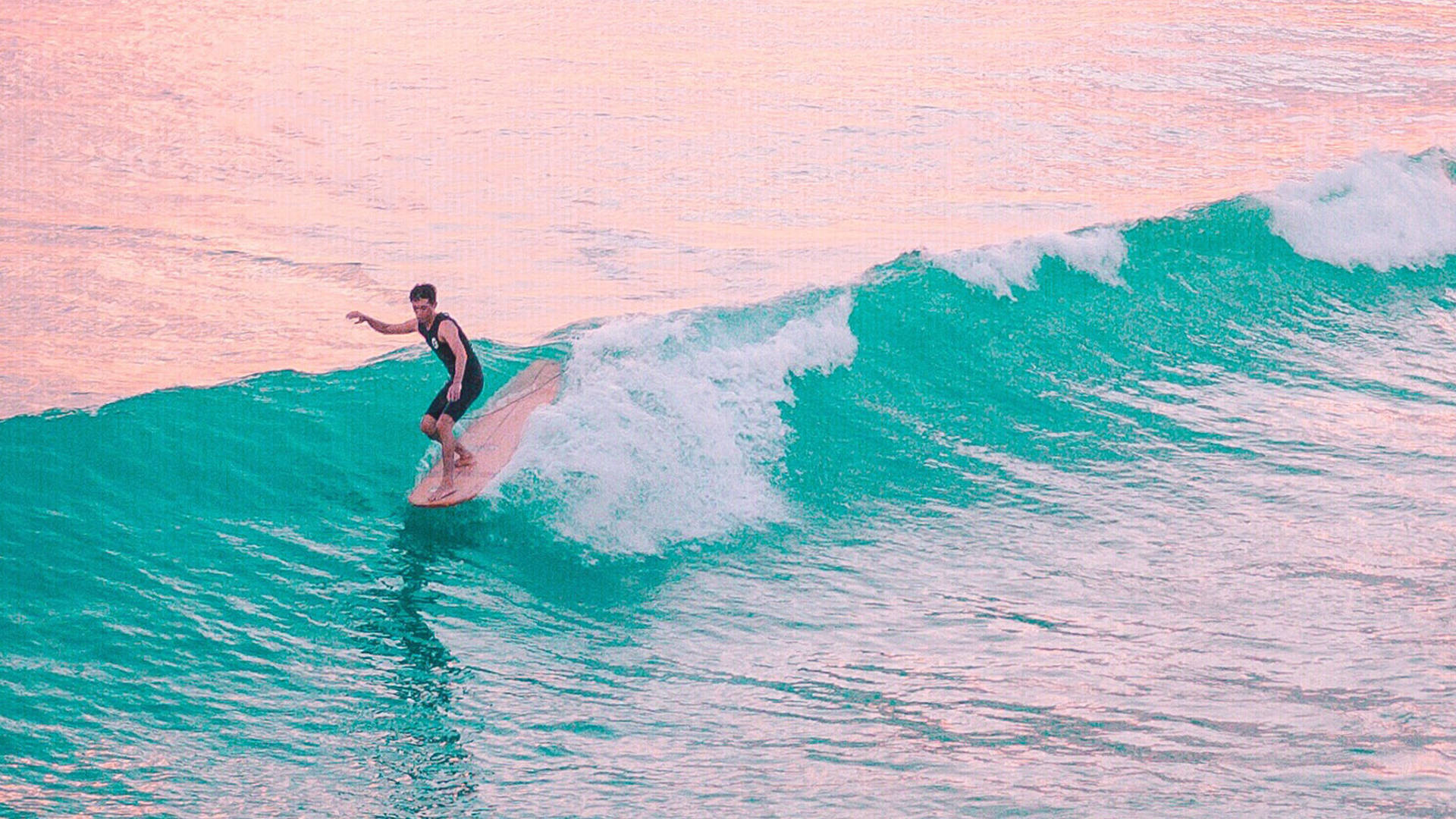 Surfing Solid Balance Background