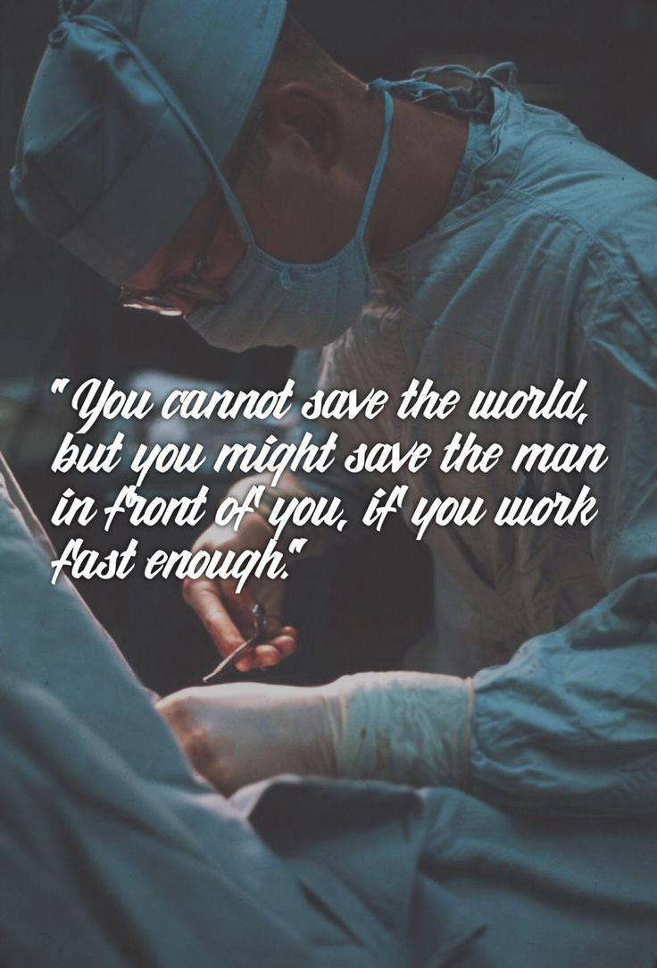 Surgery Medical Motivation Poster Background