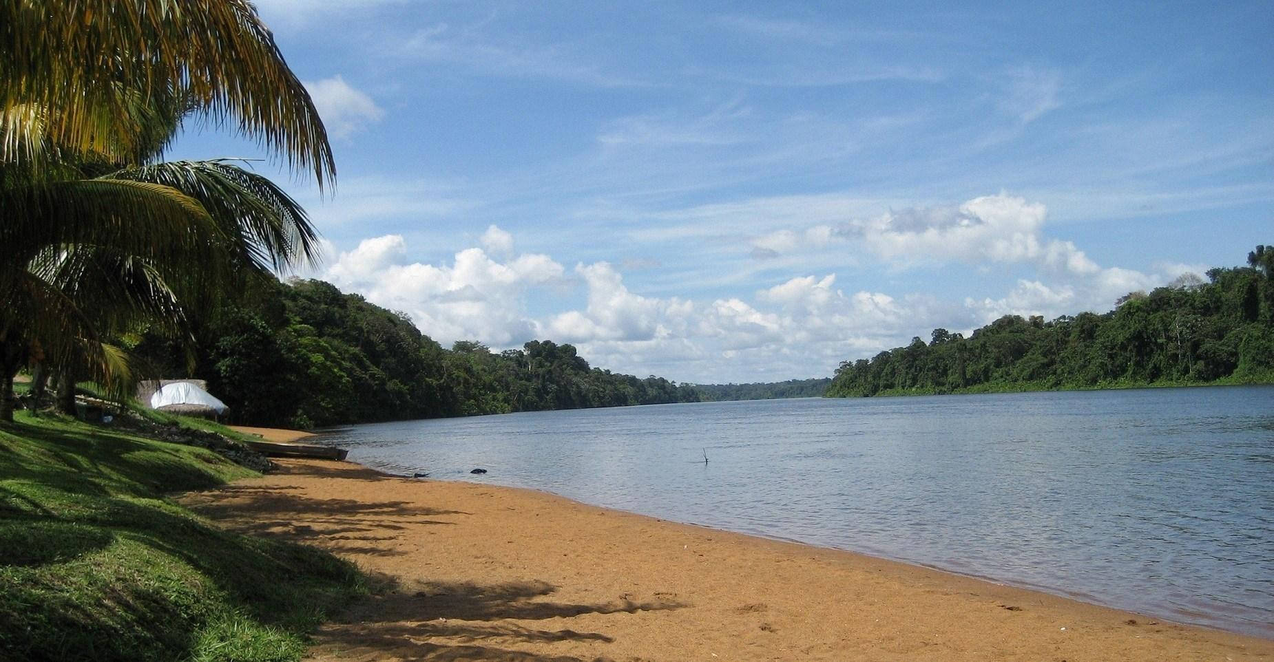 Suriname Beach Background