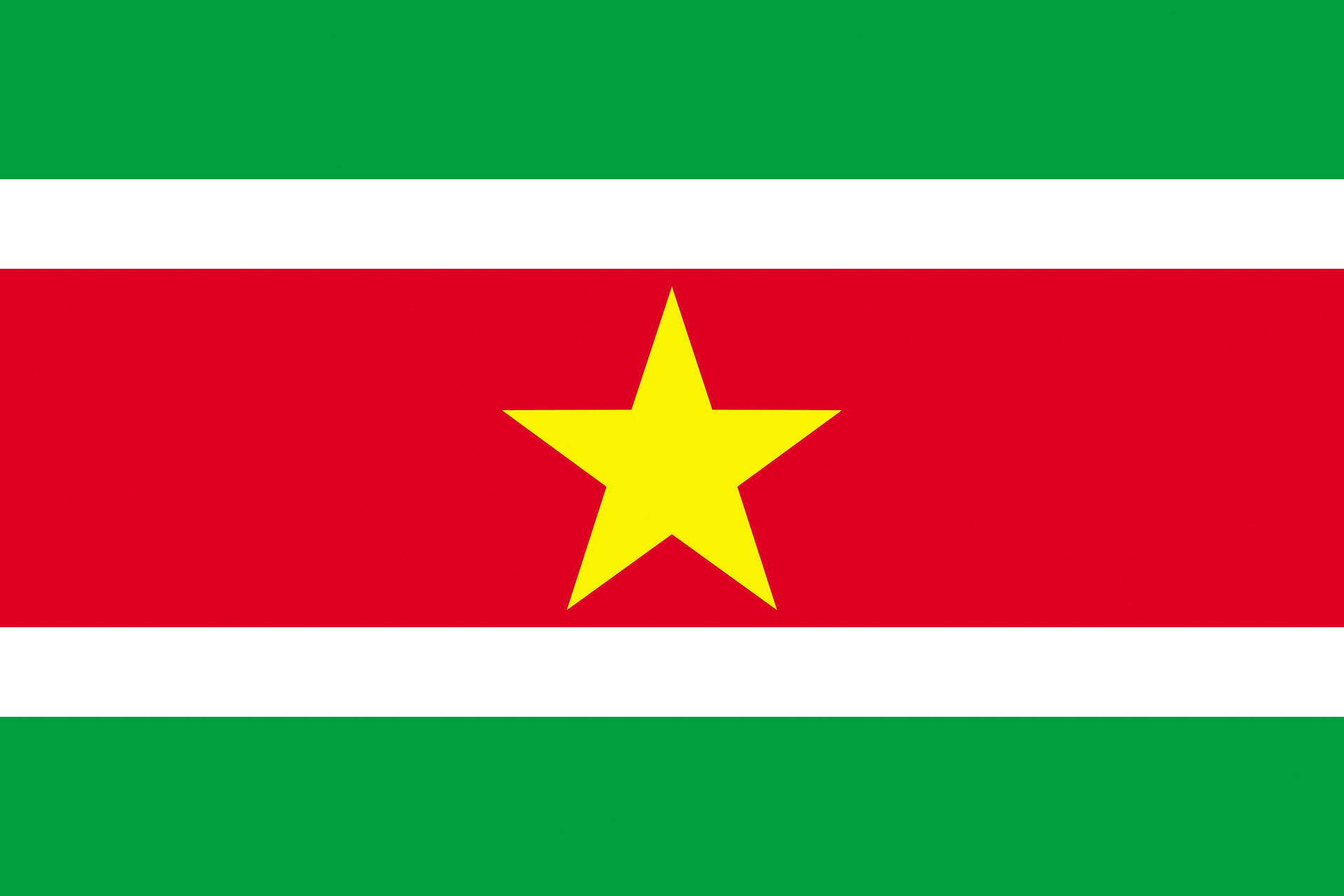 Suriname Nation Flag Background