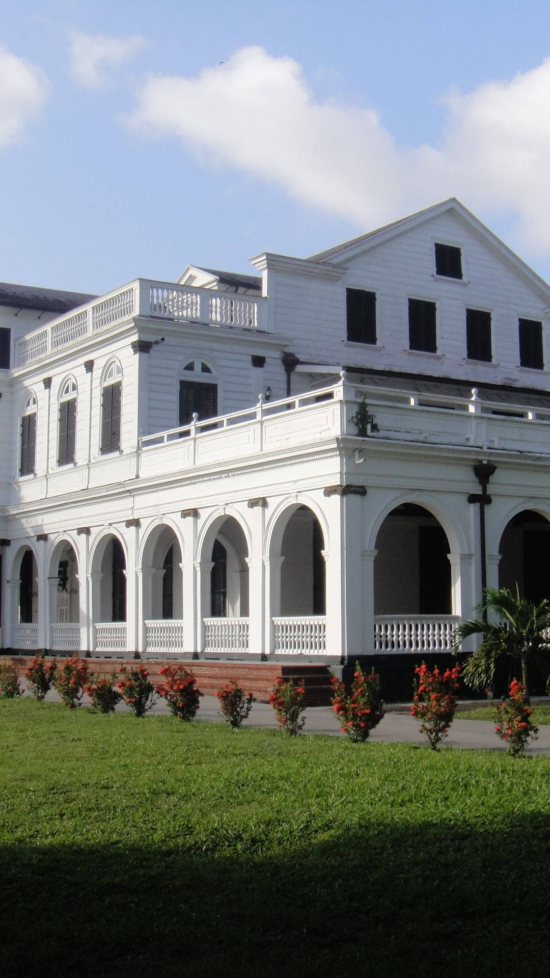 Suriname Paramaribo Building Background