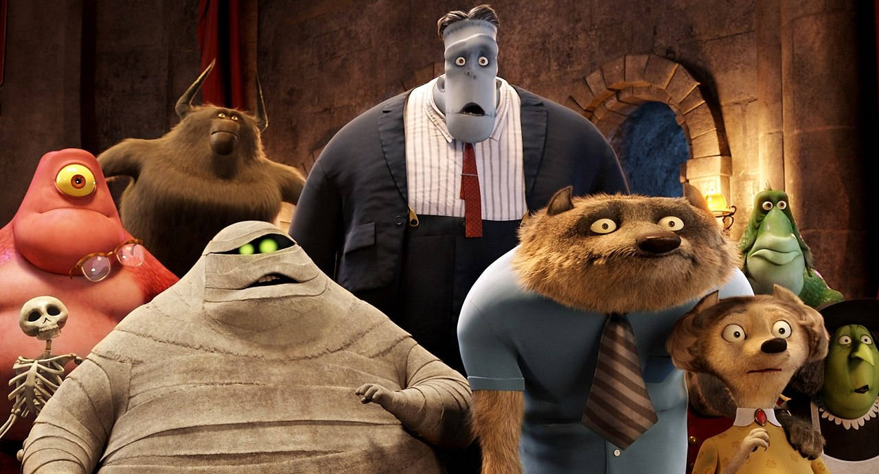 Surprised Characters Hotel Transylvania 2