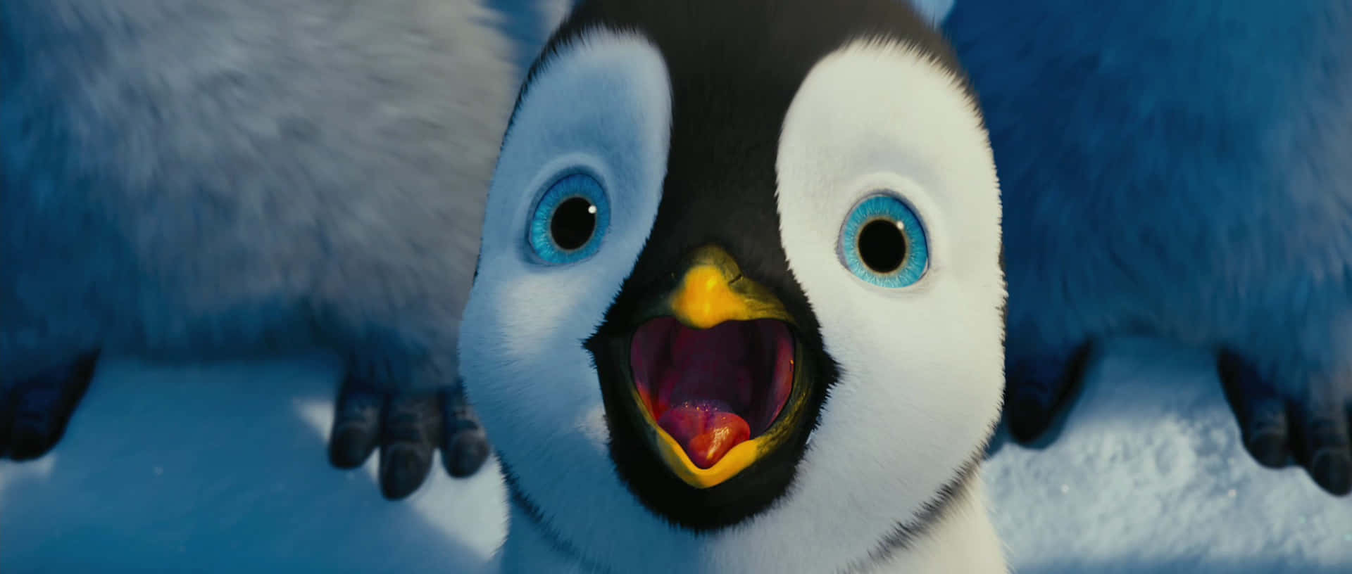 Surprised Erik From Happy Feet Two Background
