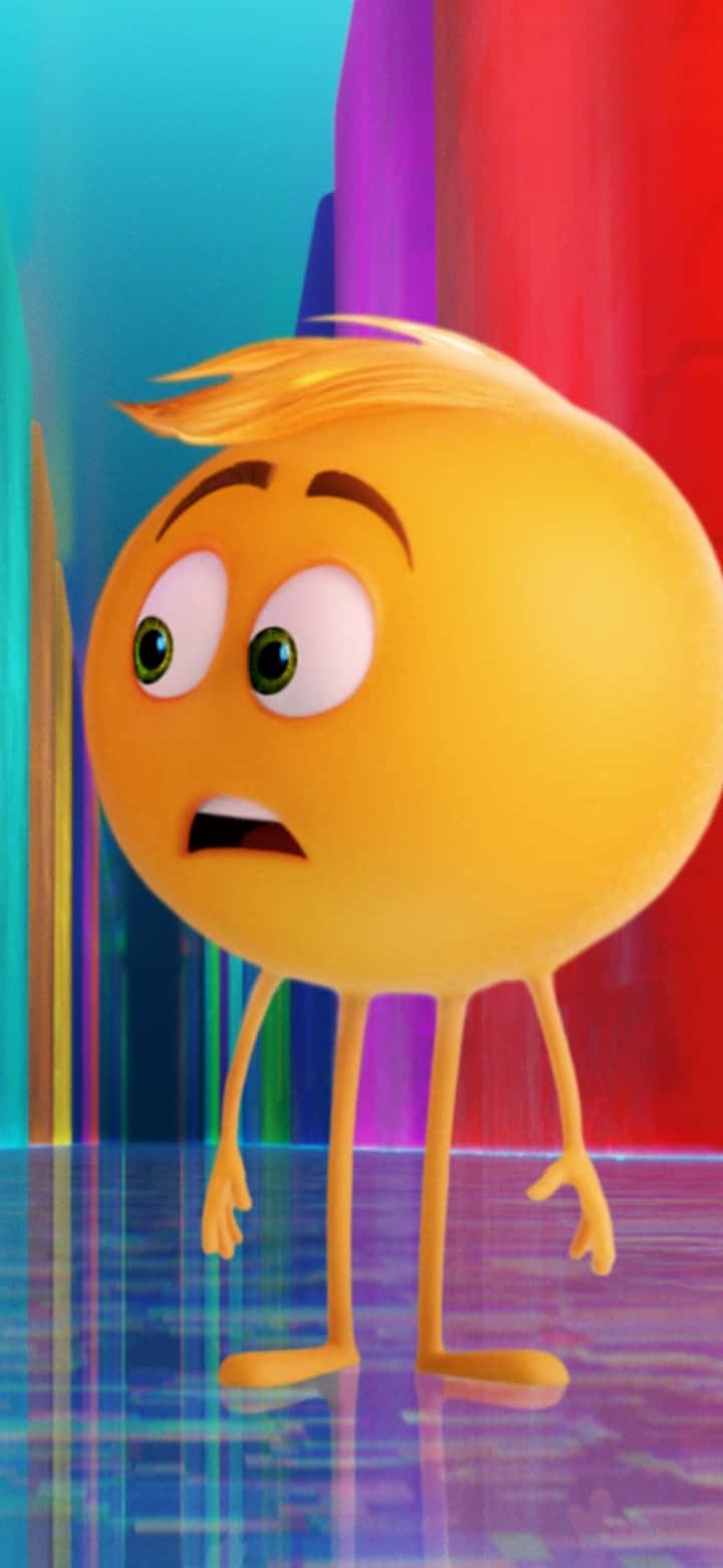 Surprised Gene Meh In The Emoji Movie