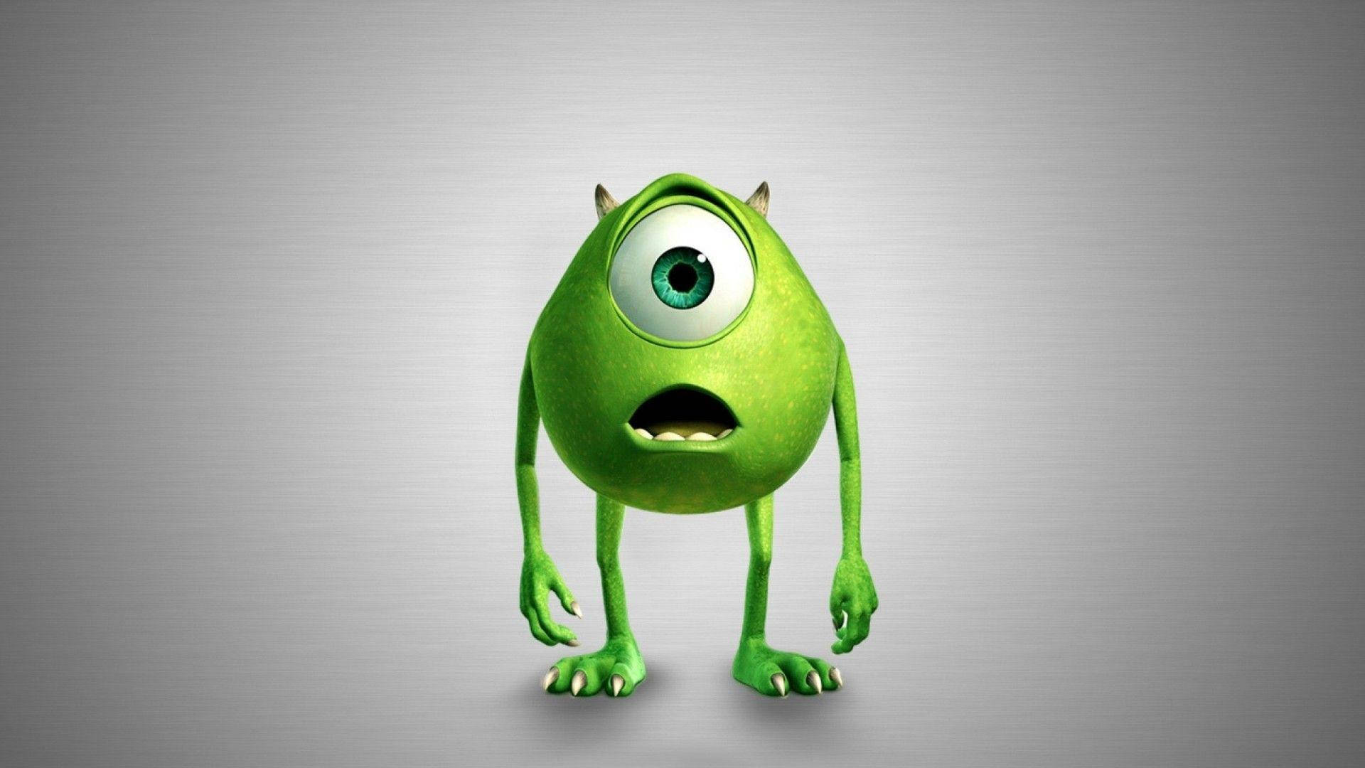 Surprised Mike Wazowski From Monsters University Background