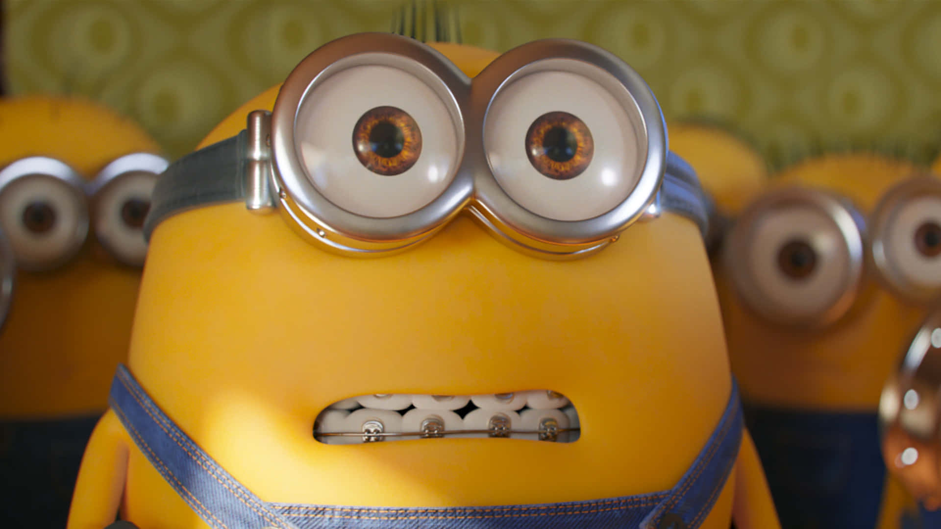 Surprised Minion Pfp Background