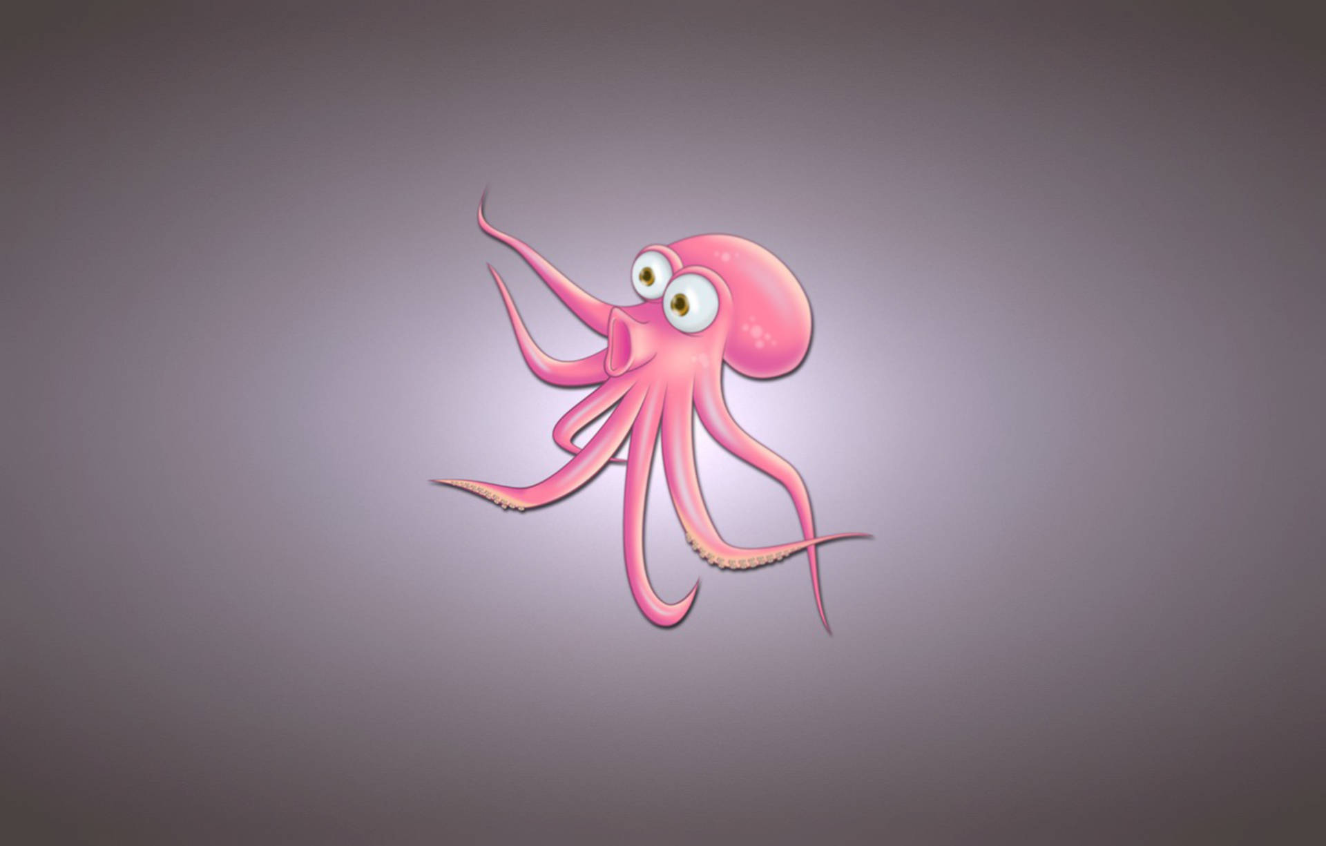 Surprised Octopus Cartoon