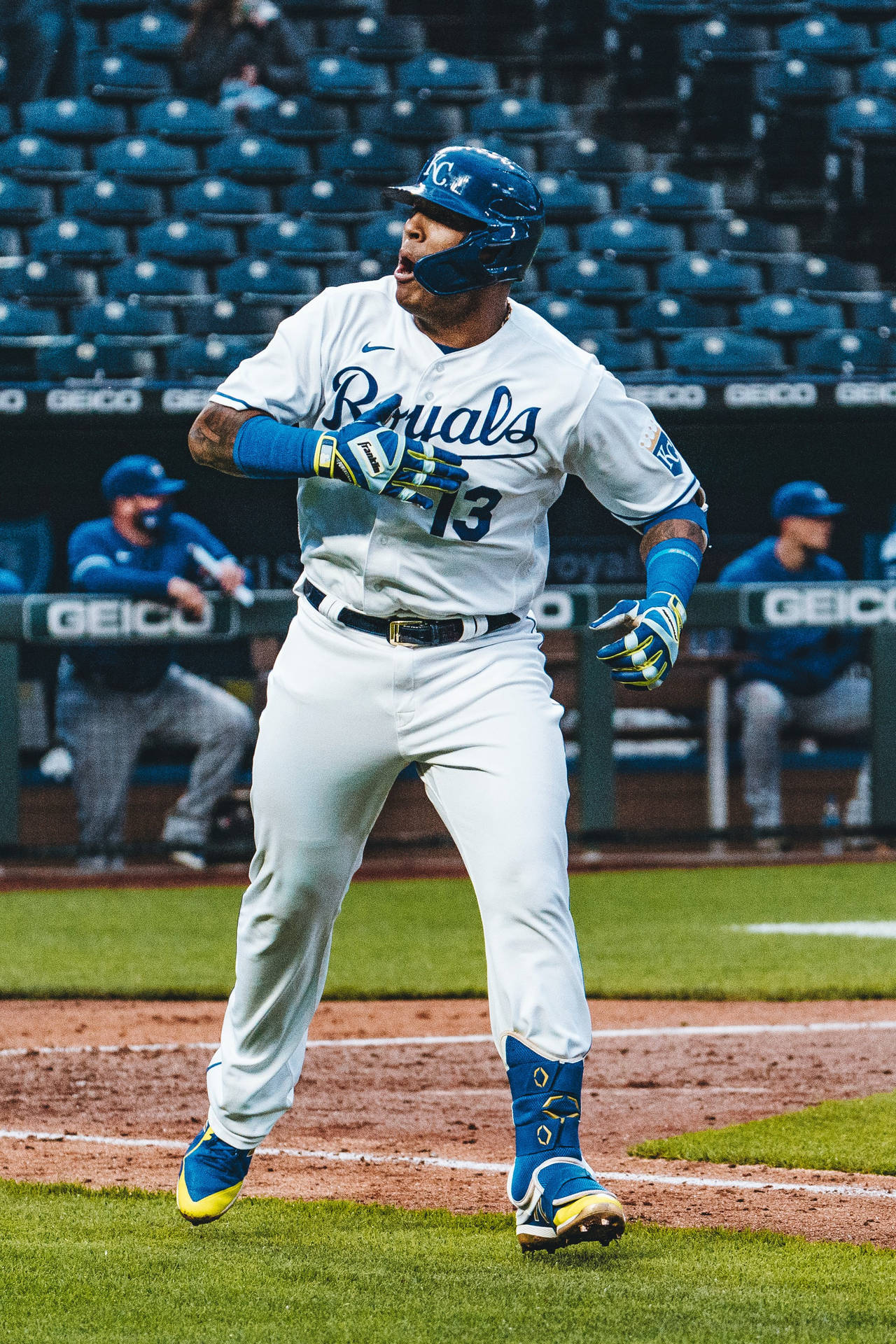 Surprised Salvador Perez