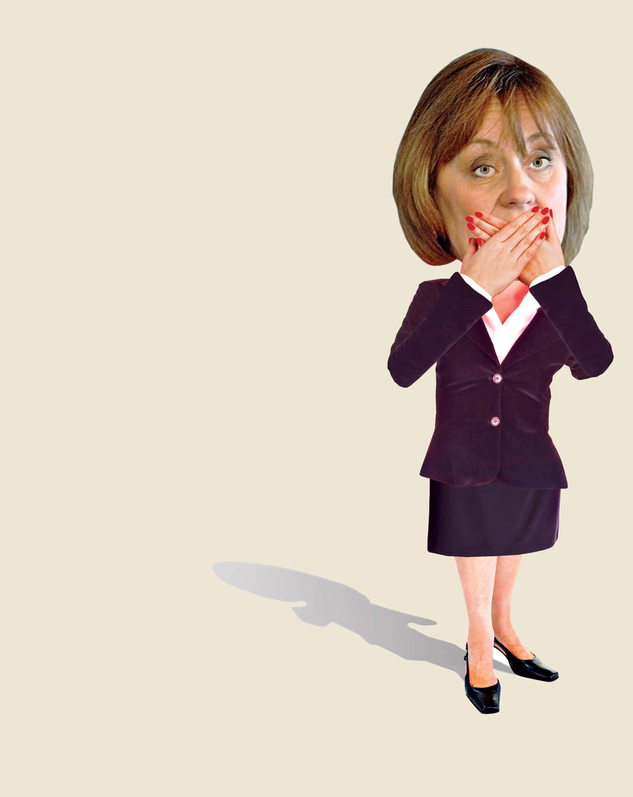 Surprised Sharron Angle