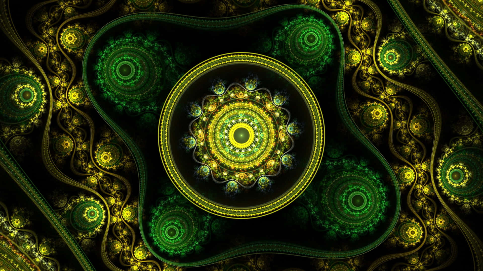 Surreal Dreamscape In Vibrant Colors Background