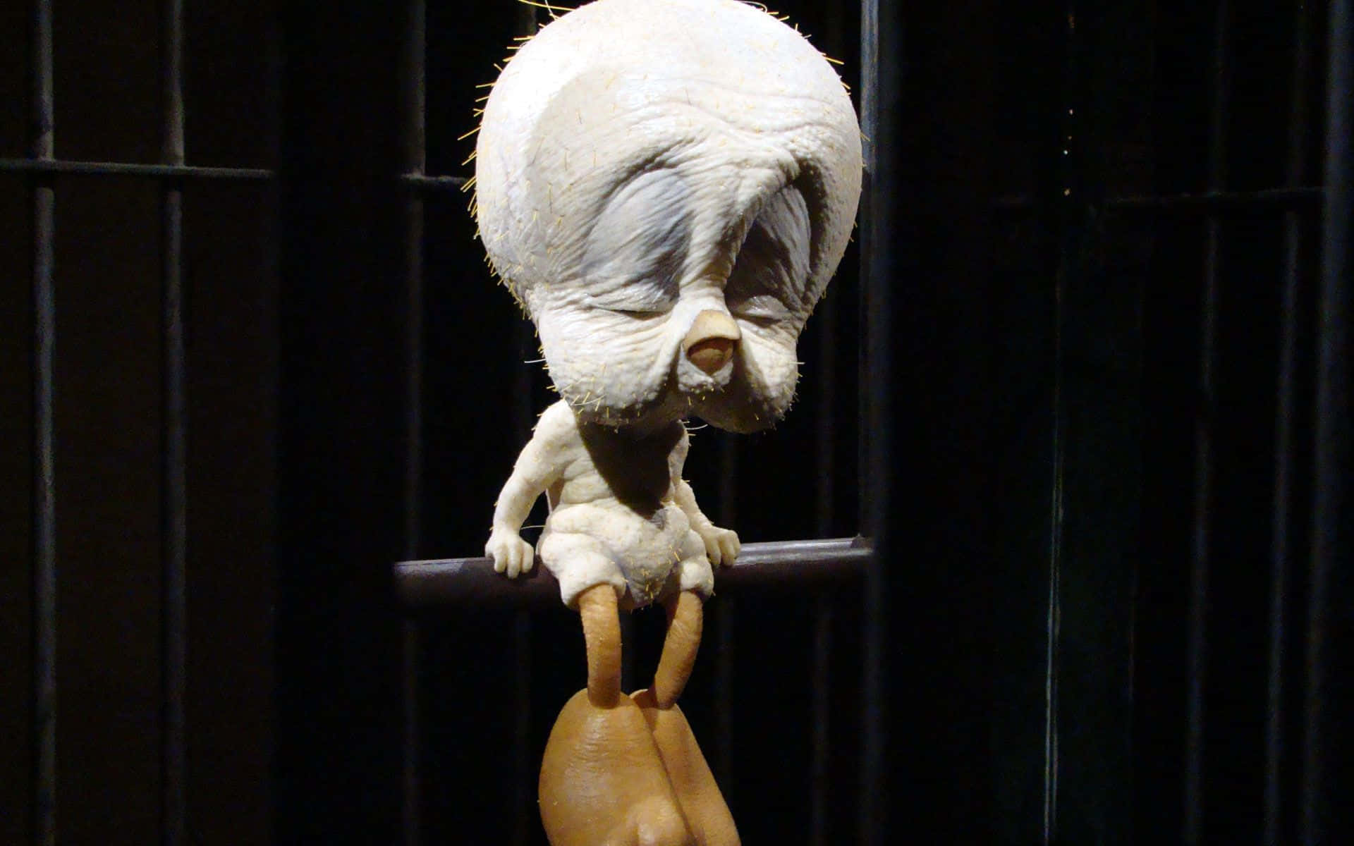 Surreal Figure Balancing Act Background