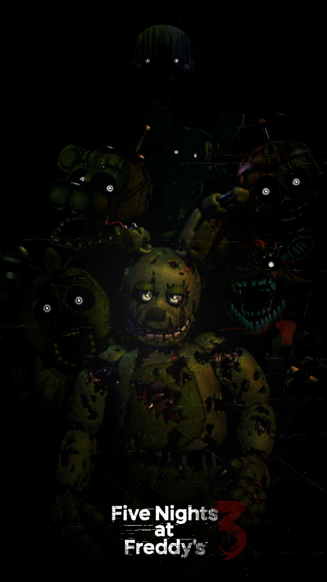 Survive Five Nights At Freddys On Your Iphone Background