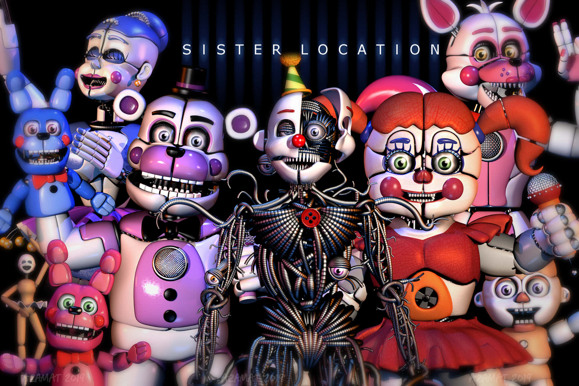 Survive Five Nights Of Terror At Fnaf Sister Location