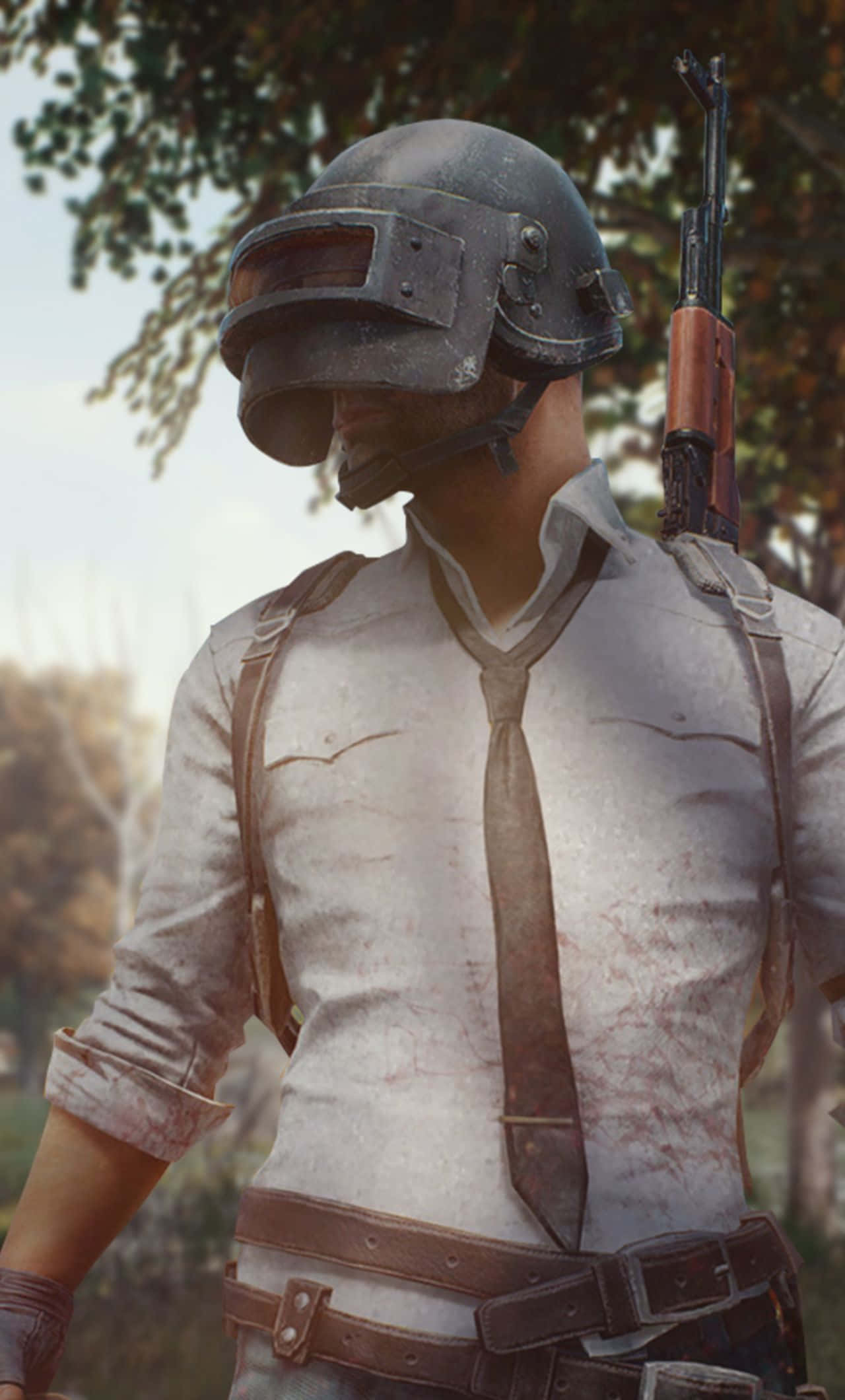 Survive The Battle Royale And Become The Last Player Standing In Pubg Mobile Background