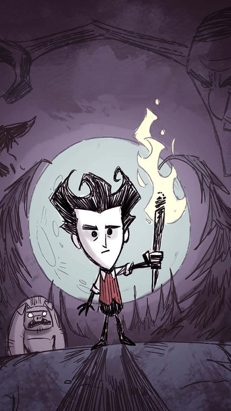Survive The Harsh Elements In Don't Starve Background
