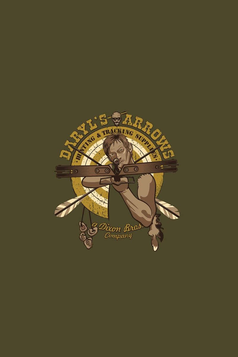 Survive The Zombie Apocalypse With The Walking Dead Iphone Background