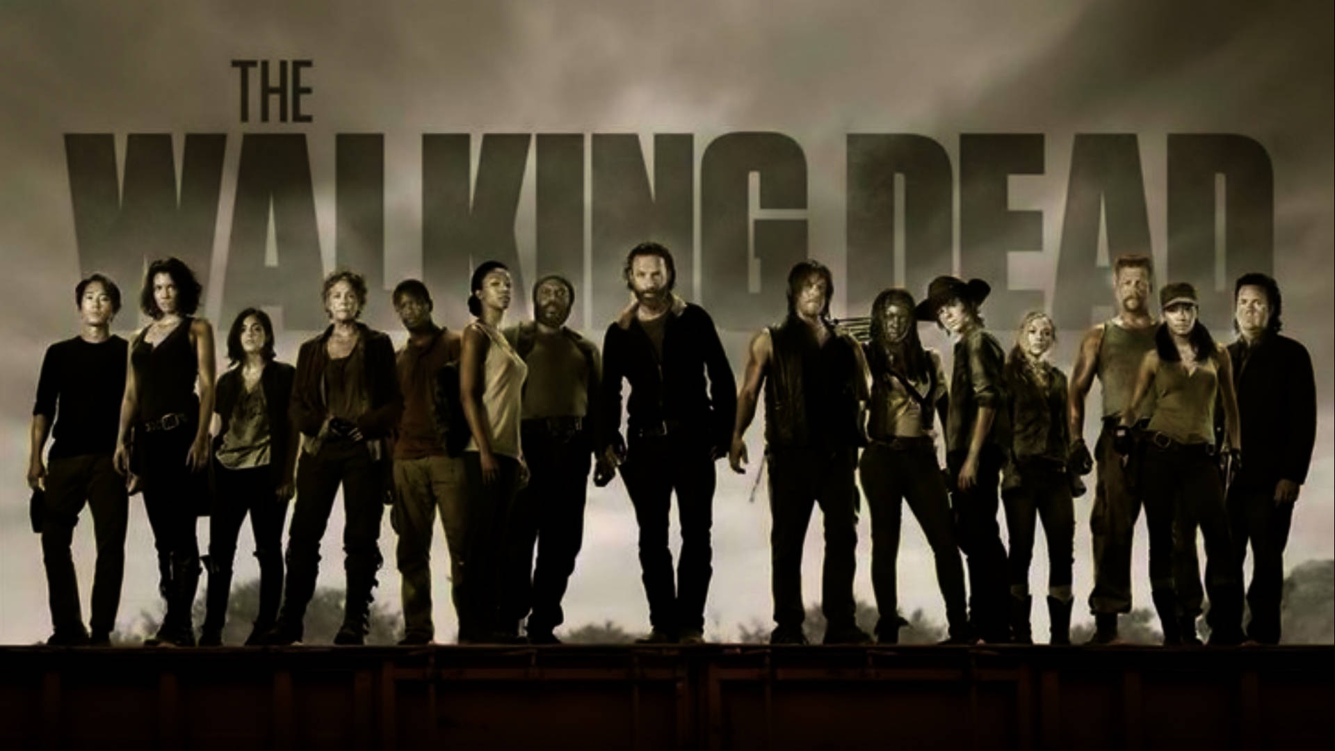 Surviving Characters Of The Walking Dead Season 10 Background