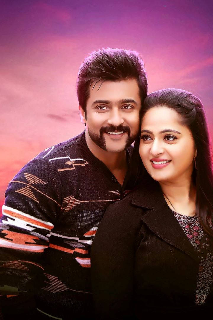 Surya And Anushka Shetty Hd Background