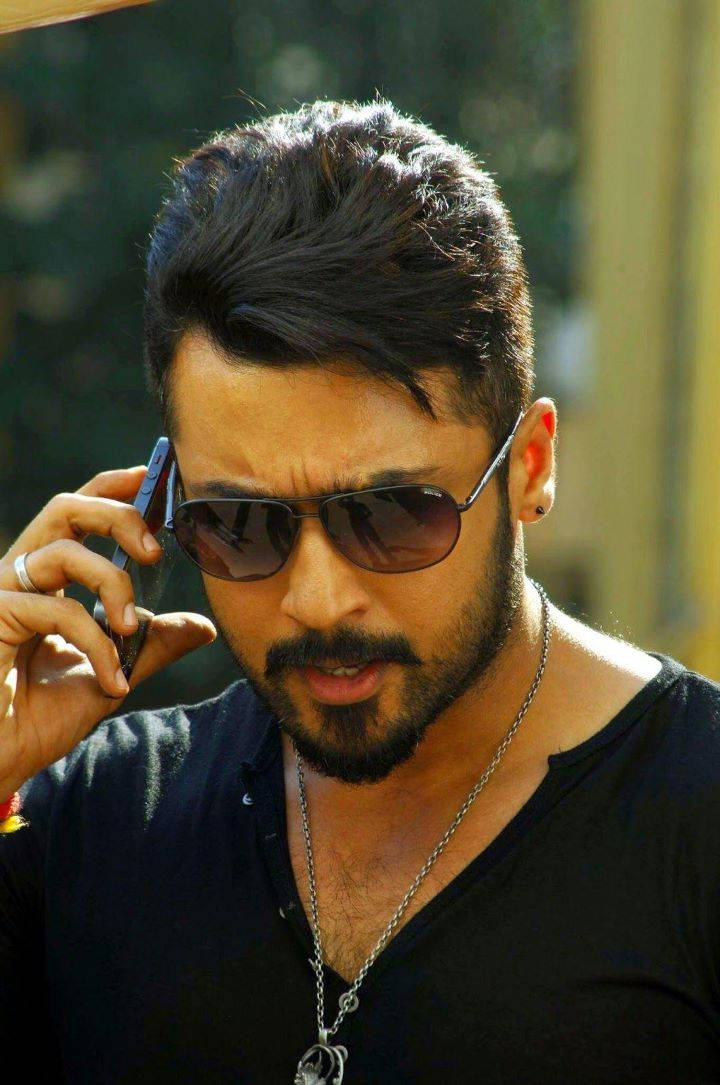 Surya Answering Phone Call Hd Background