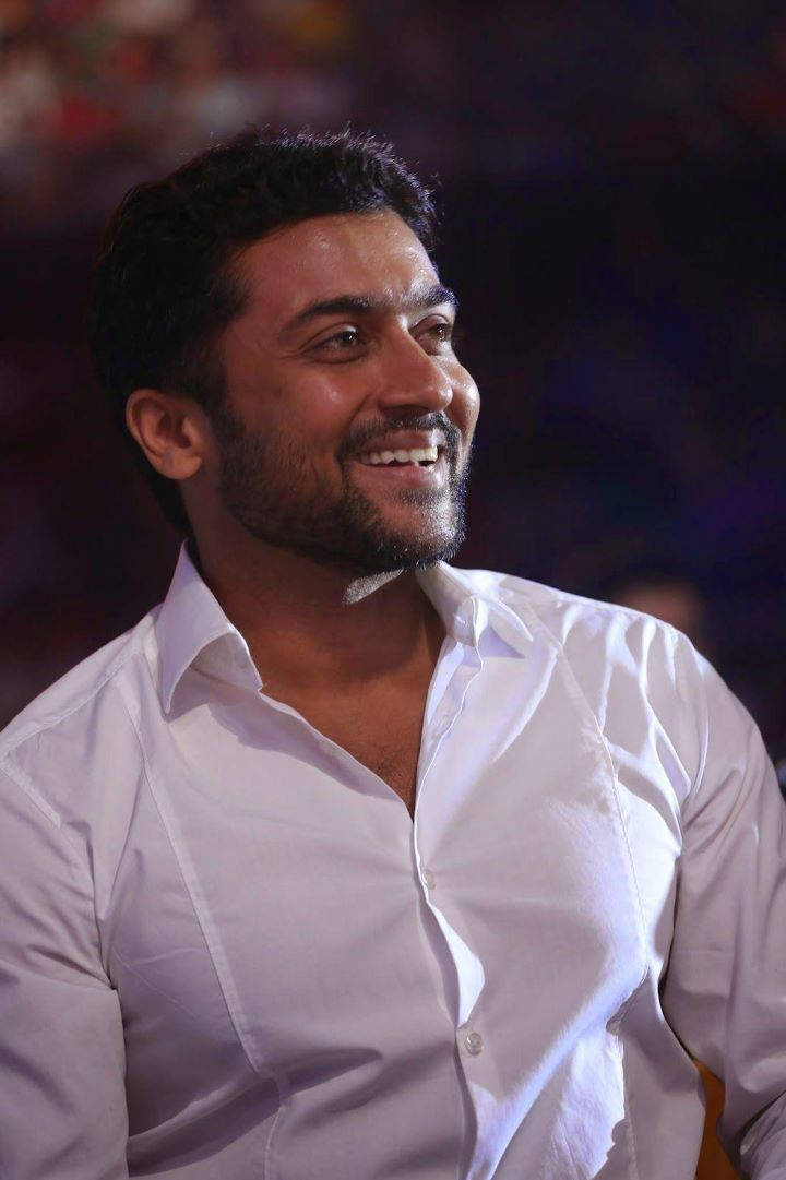 Surya In White Polo Hd Background