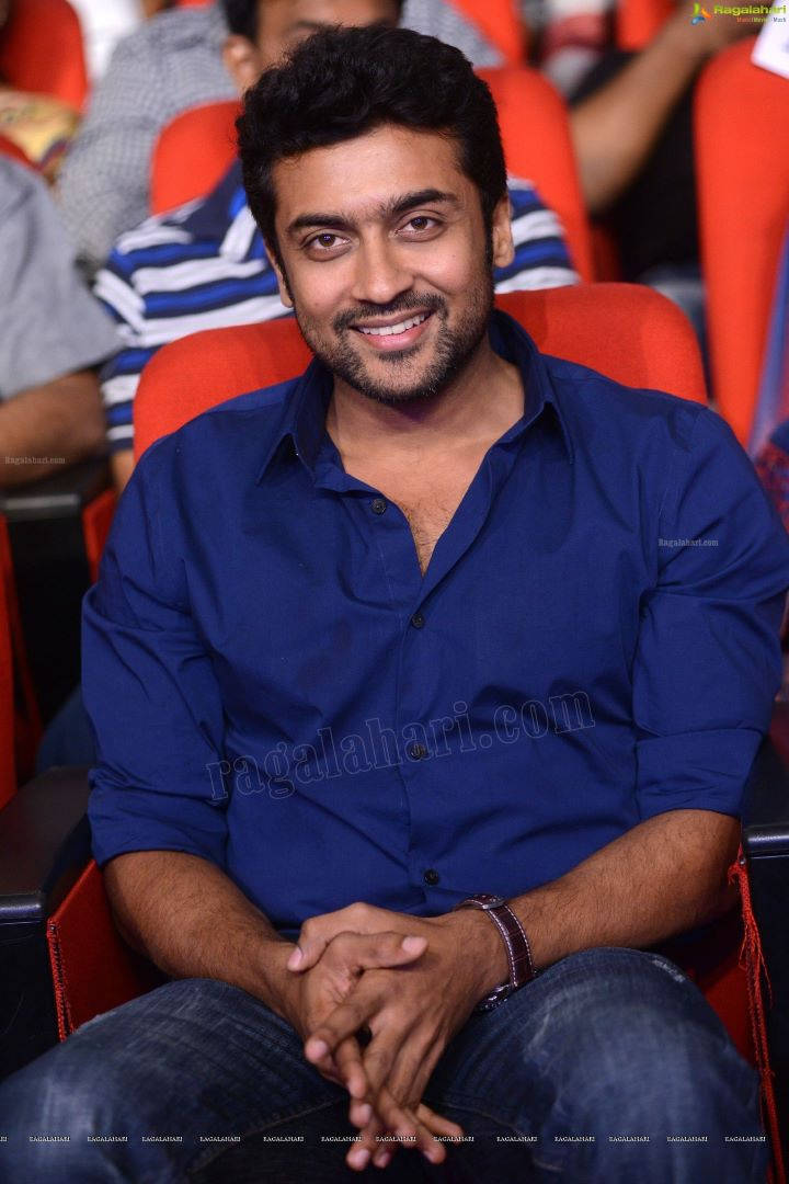 Surya Sitting And Smiling Hd Background