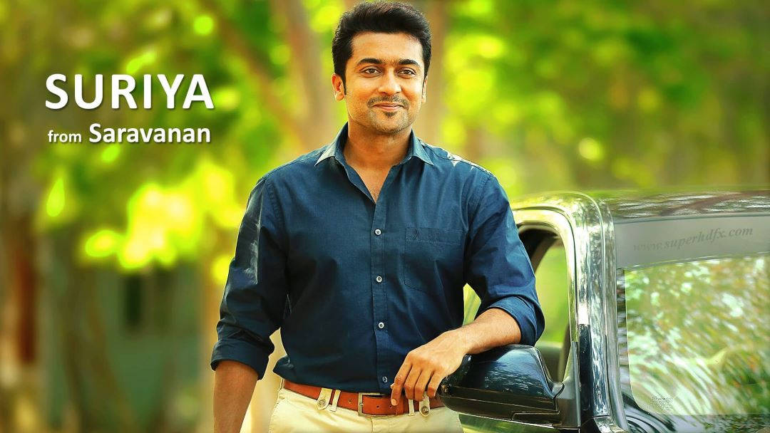 Surya Slouches Against The Car Background