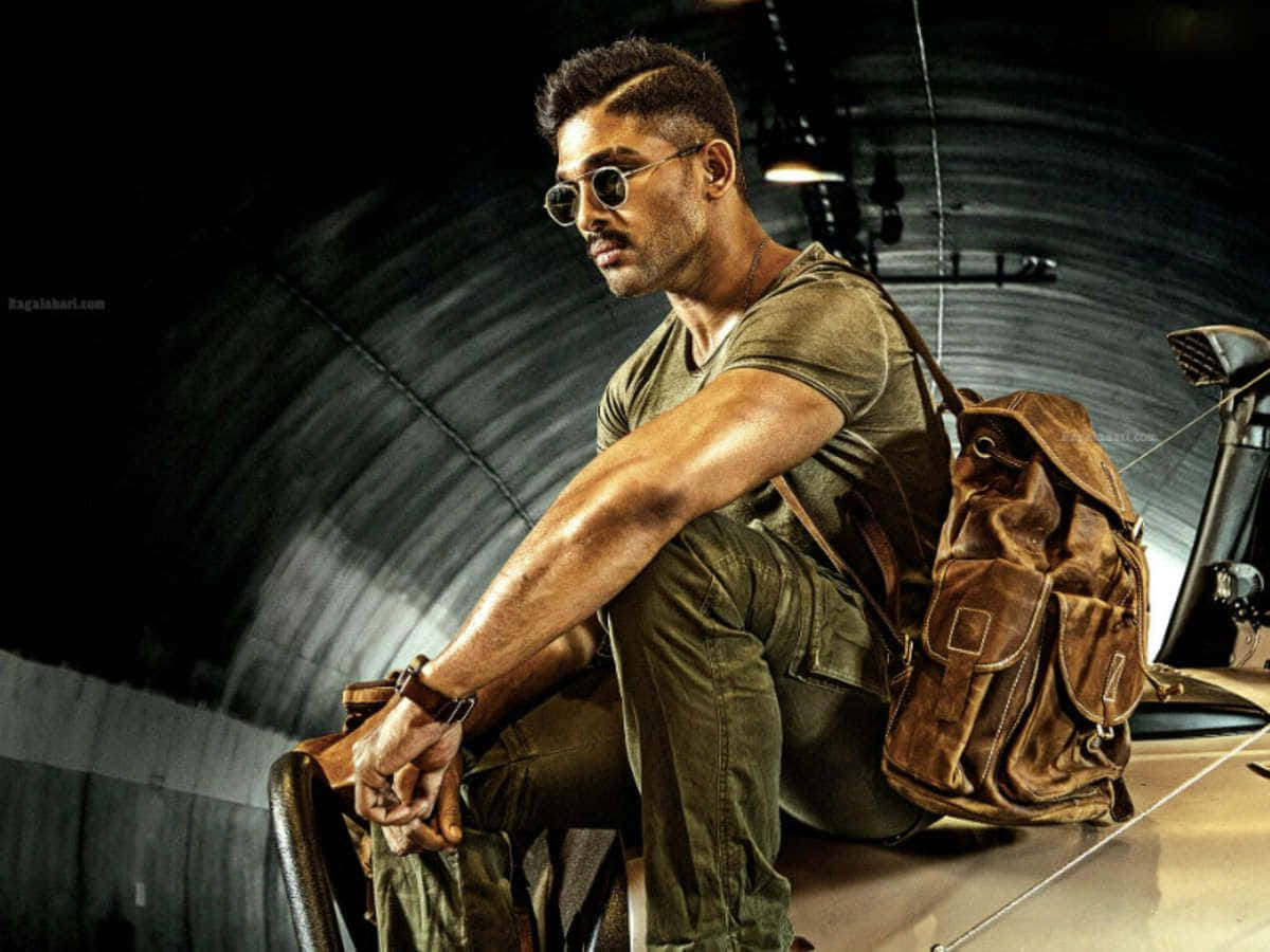 Surya The Soldier Film Star Allu Arjun Background