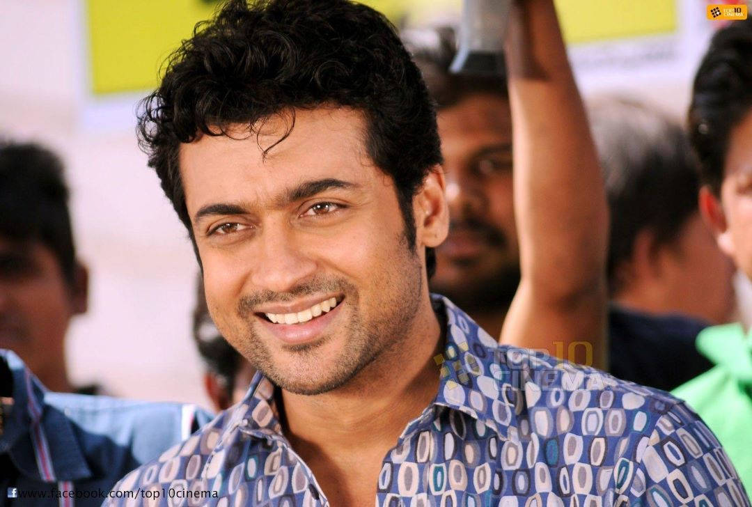 Surya Wearing Polka Dot Polo Hd Background