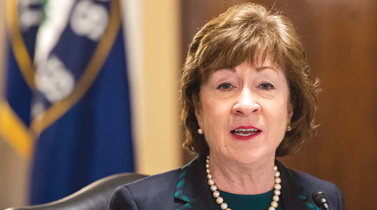 Susan Collins, U.s. Senator From Maine Background
