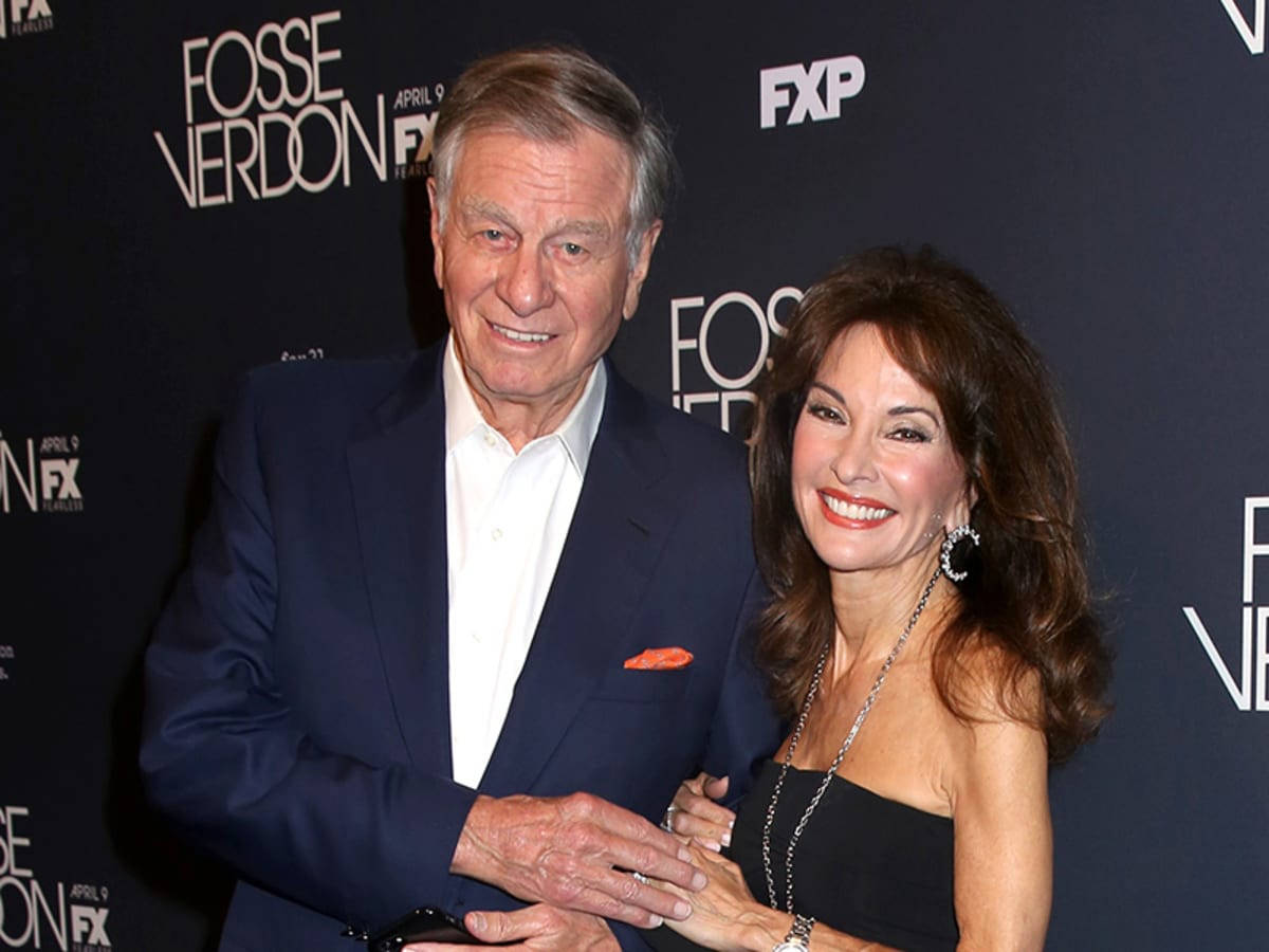 Susan Lucci And Producer Helmut Huber Background