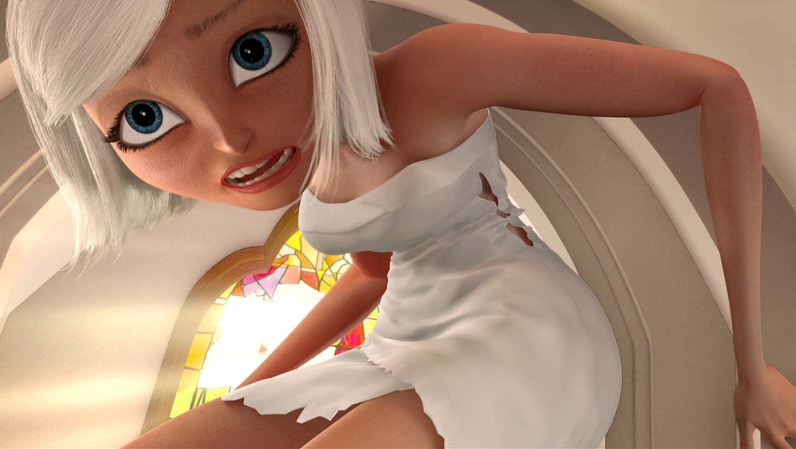 Susan Murphy - Giantess In White From Monsters Vs Aliens