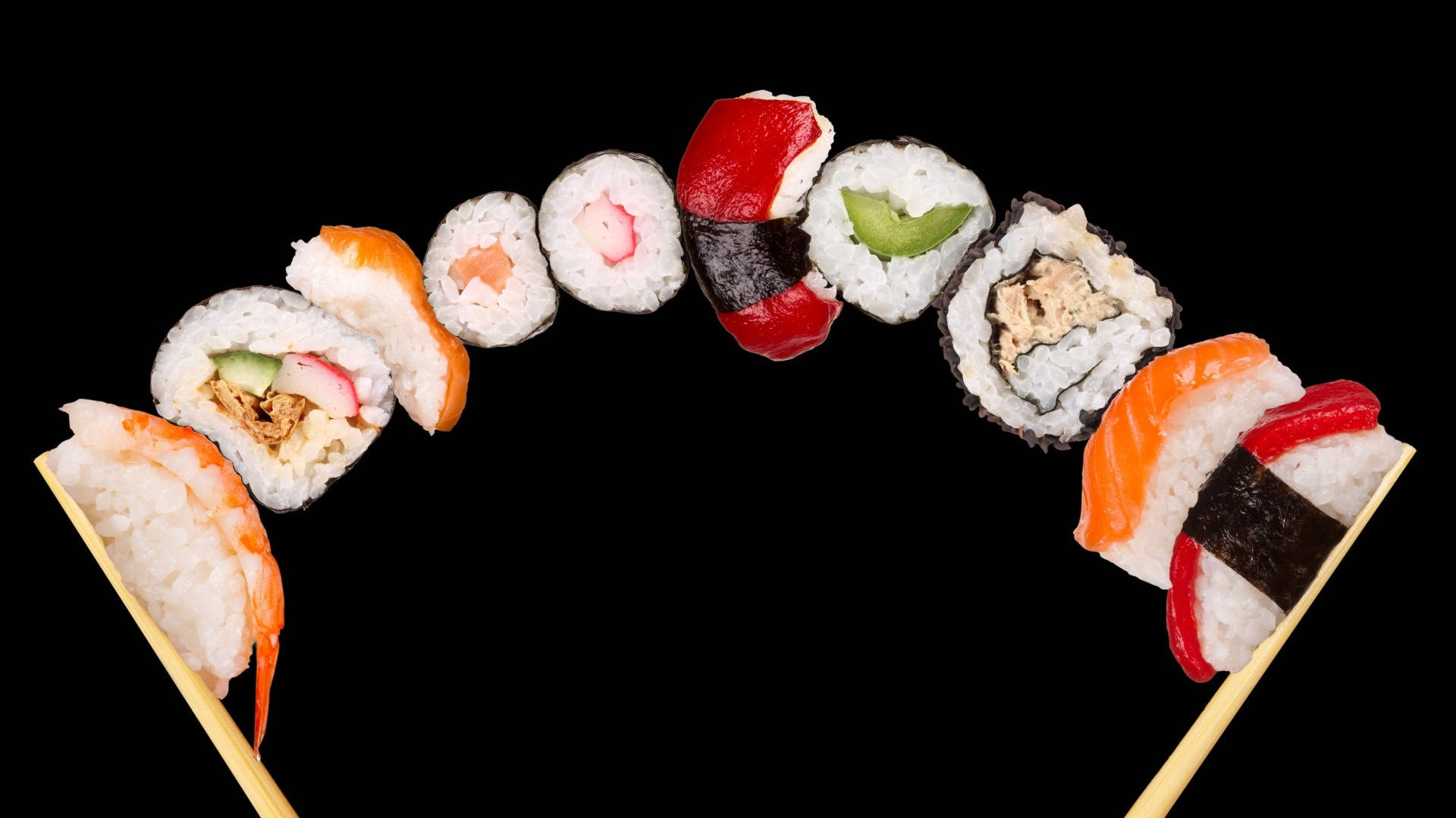 Sushi Food Photography Background