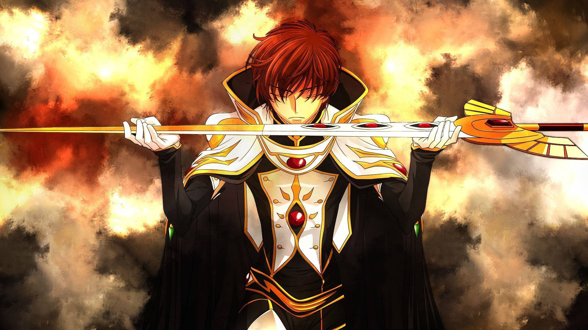 Suzaku Knight Of Zero Code Geass Background