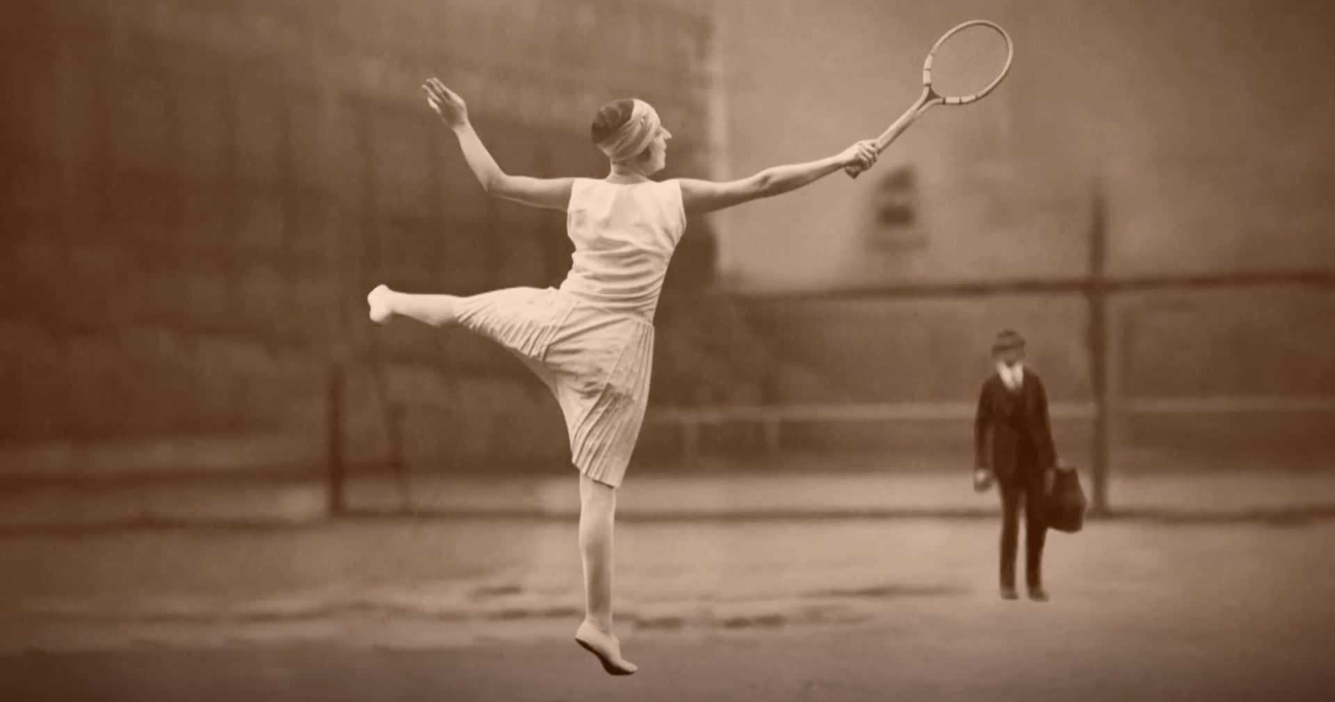 Suzanne Lenglen: Moving Tennis Forward Background