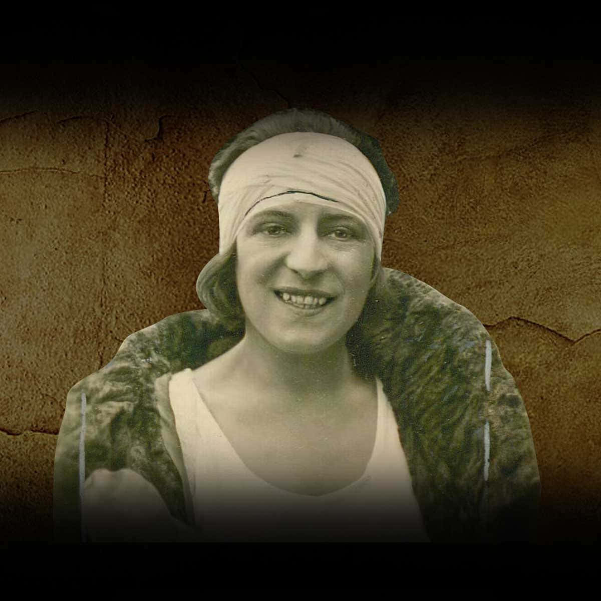 Suzanne Lenglen Tennis Icon Background