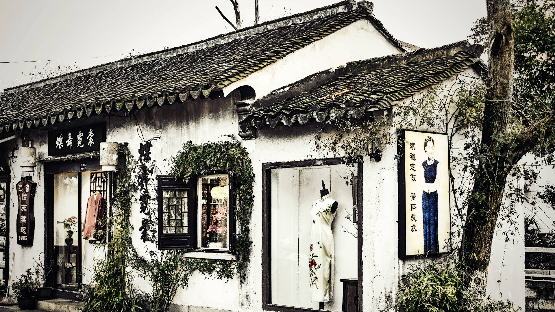 Suzhou Dress Shop Background
