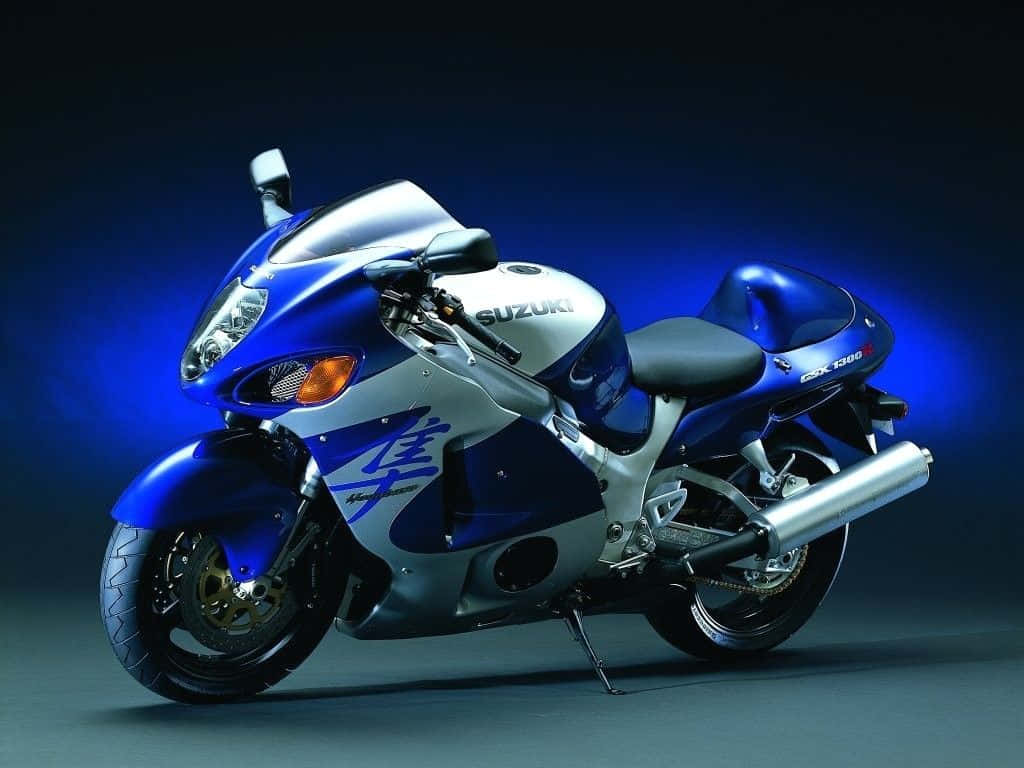 Suzuki G S X R1000 Blue Motorcycle Background