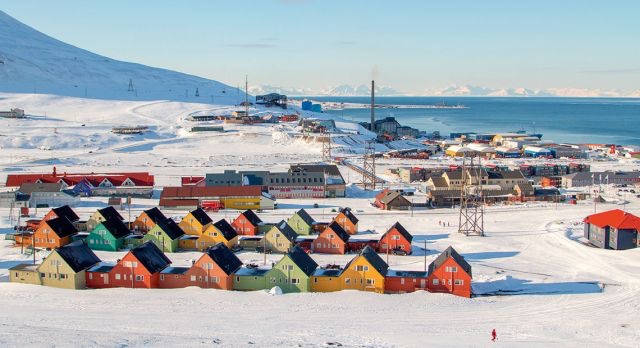 Svalbard Colorful Homes