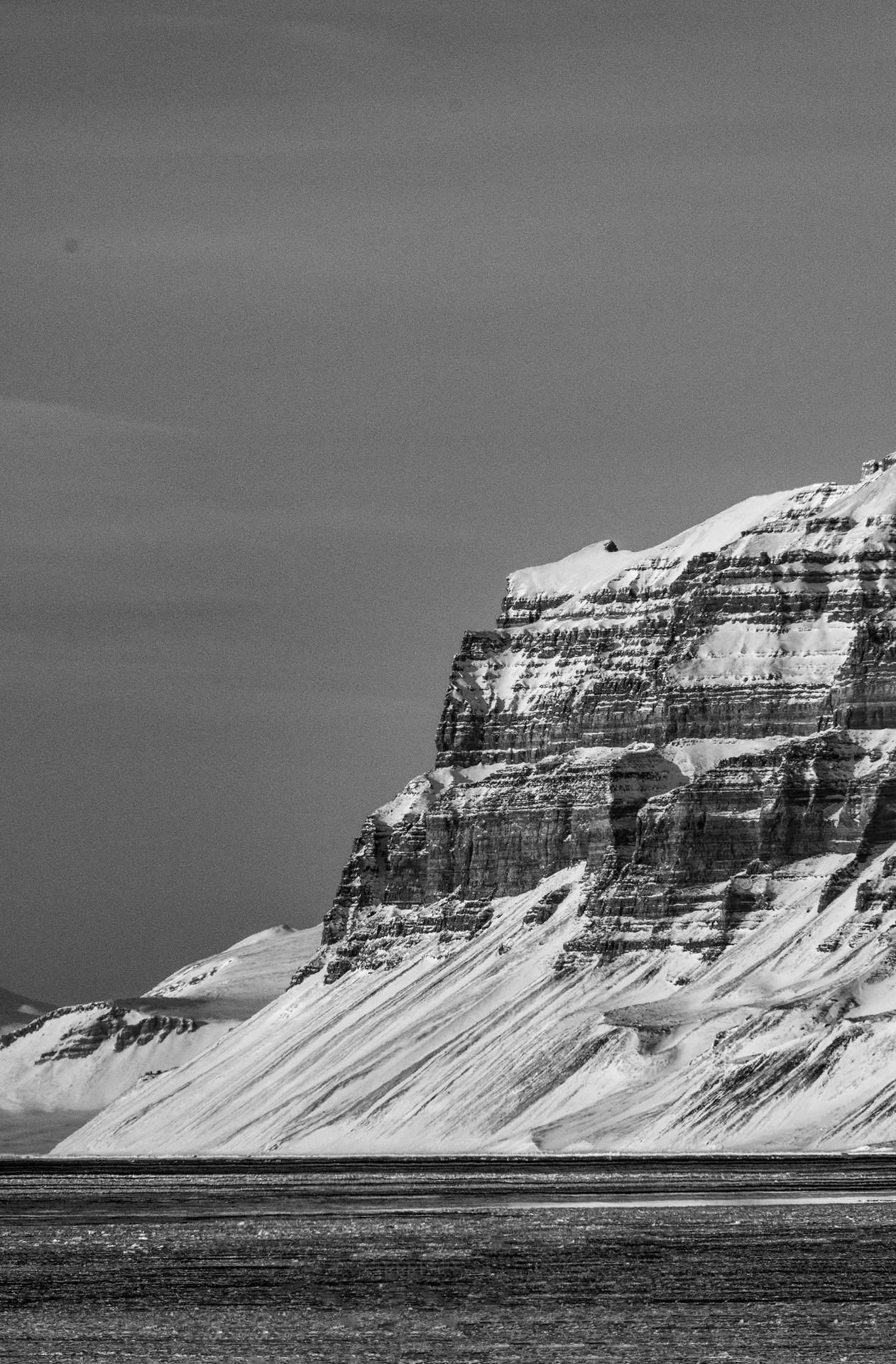 Svalbard Grey Rocky Glaciers