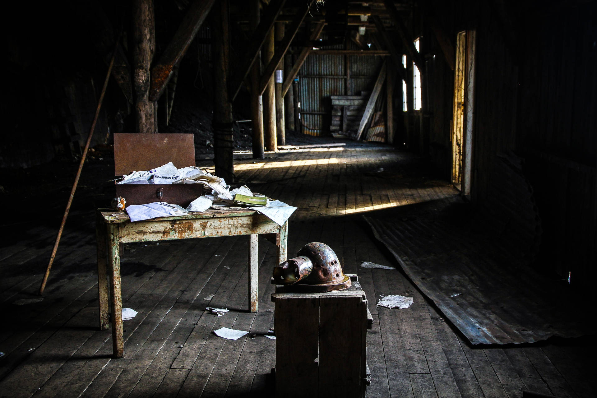 Svalbard Mining Room