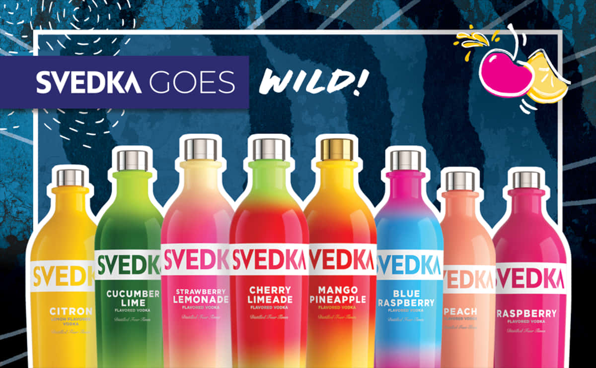 Svedka Goes Wild Flavored Vodka