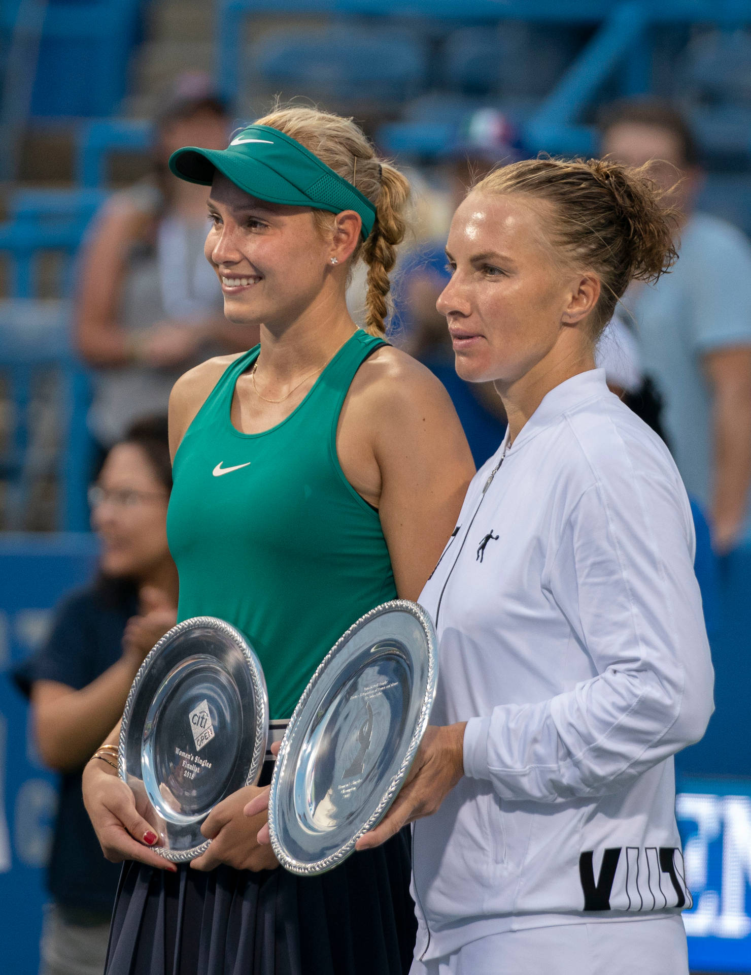 Svetlana Kuznetsova And Donna Vekic Background