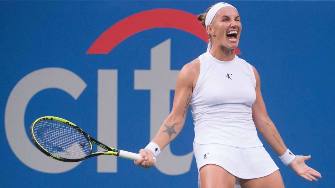 Svetlana Kuznetsova Yelling Background