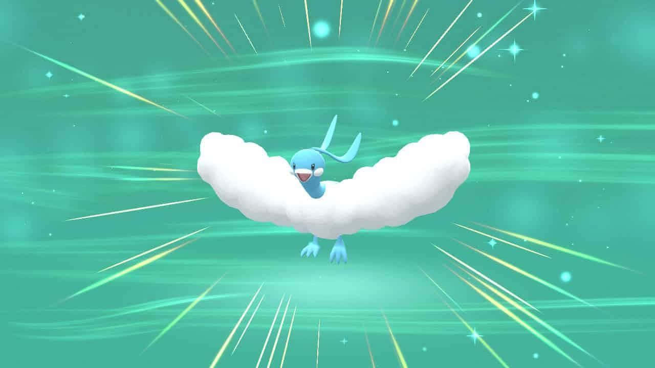 Swablu Evolution Background